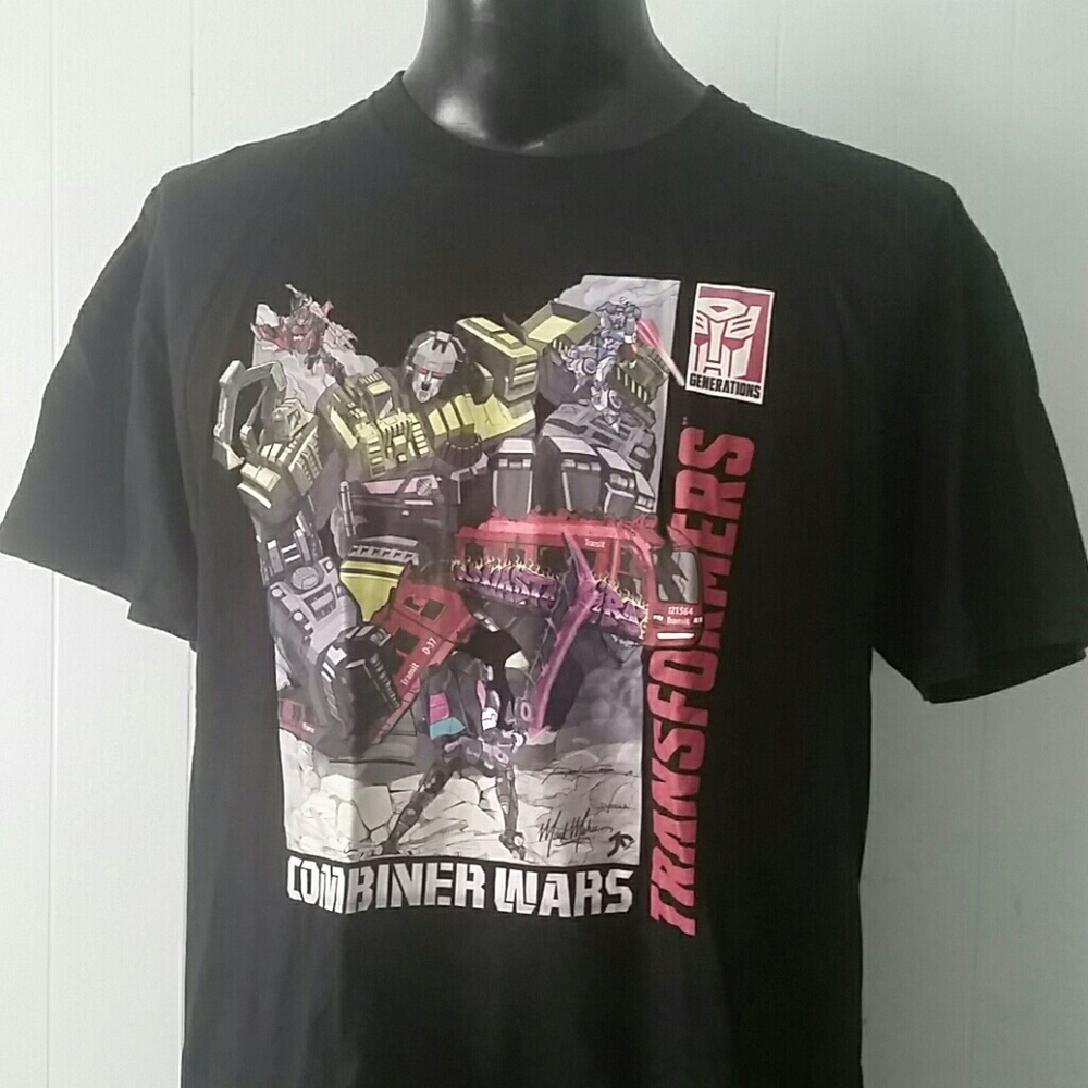 Transformers Tshirt Rare Staff Tee Hasbro